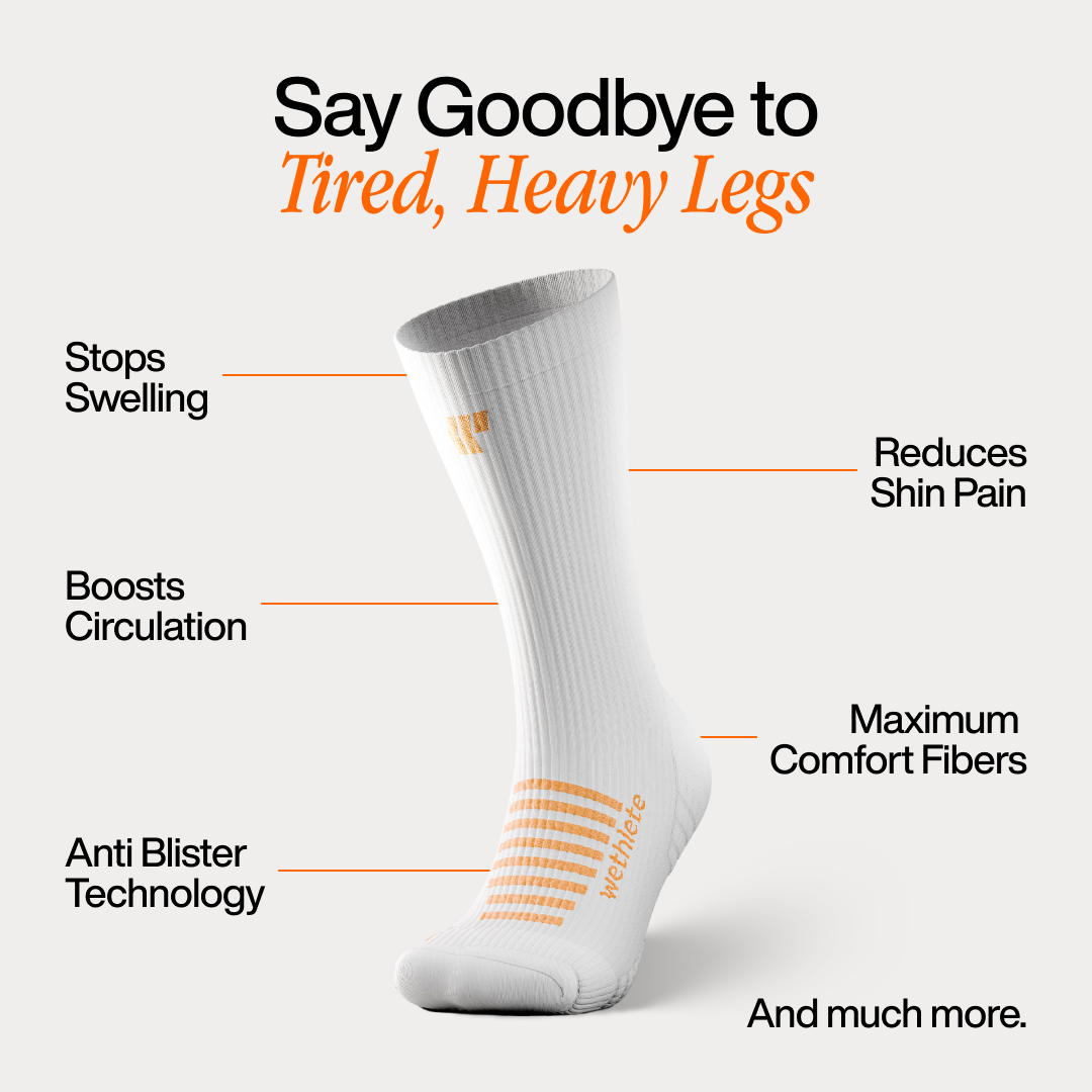 Wesocks Compression Mid Calf | For Better Blood Circulation