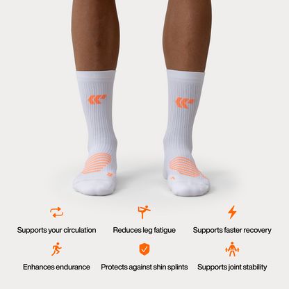 Wesocks Compression Mid Calf | For Better Blood Circulation