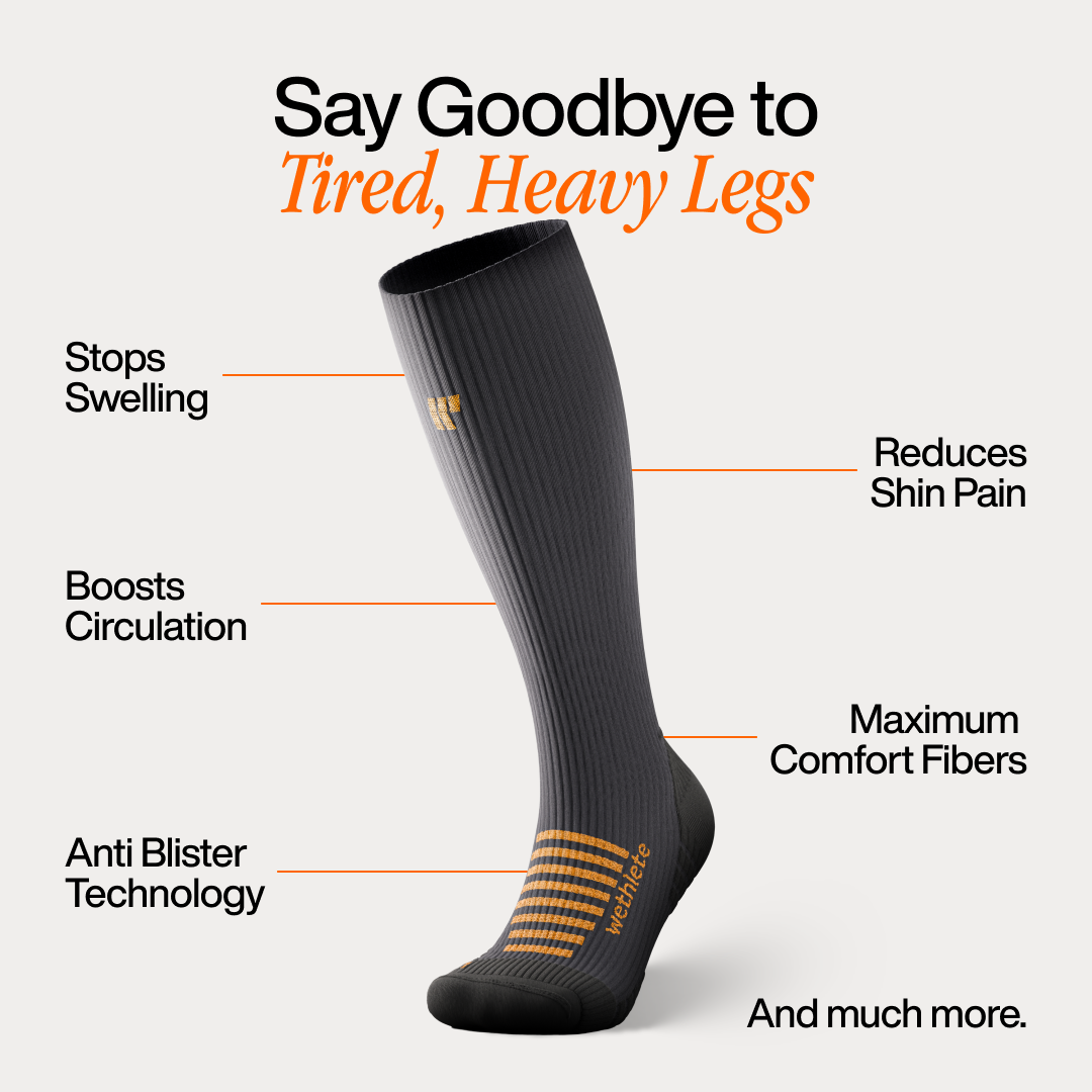 Wesocks Knee High Compression | For Better Blood Circulation