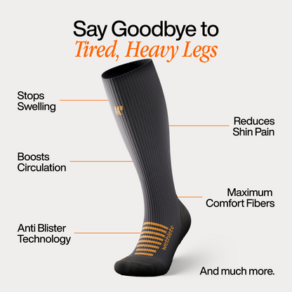 Wesocks Knee High Compression | For Better Blood Circulation