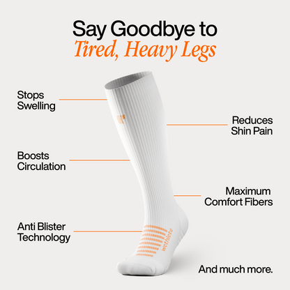 Wesocks Knee High Compression | For Better Blood Circulation
