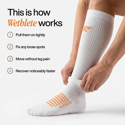 Wesocks Knee High Compression | For Better Blood Circulation